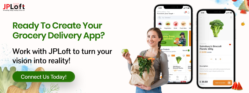 Develop a Grocery App CTA